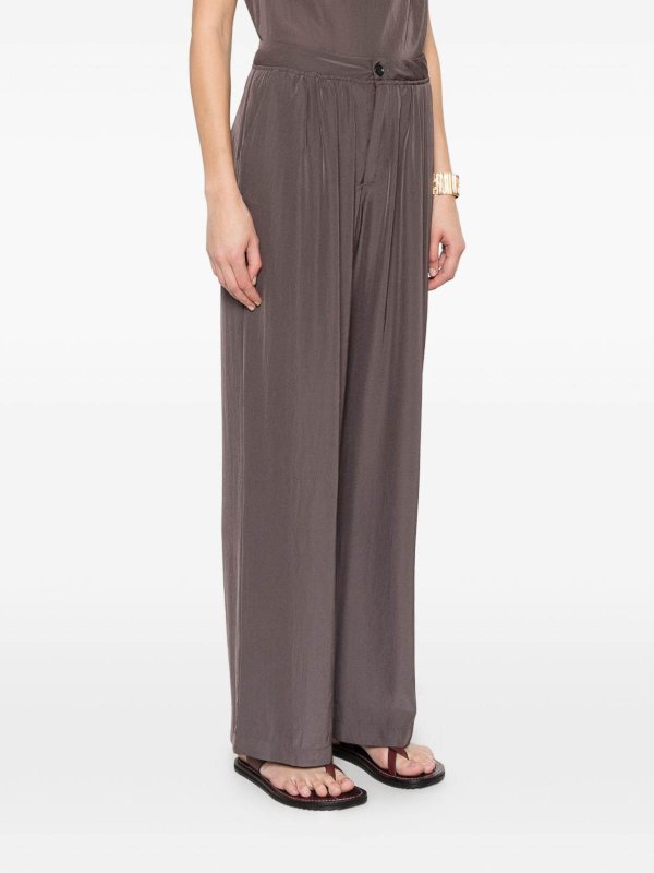 カジュアルパンツ - ブラウン shop online: ELEH