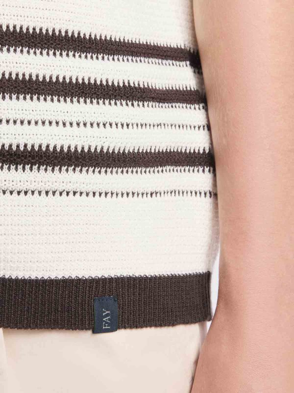 Polo - Blanco Replica 
online: FAY