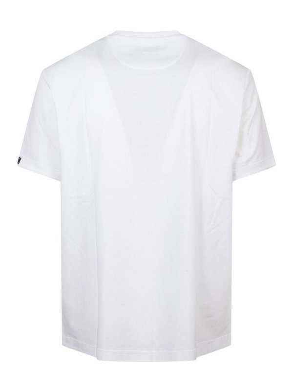 FAY: t-shirts online - T-Shirt In White Cotton