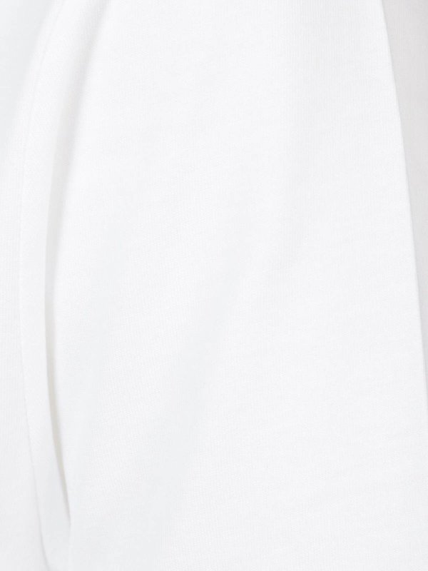 The Best Shops FAY: t-shirts - T-Shirt In White Cotton