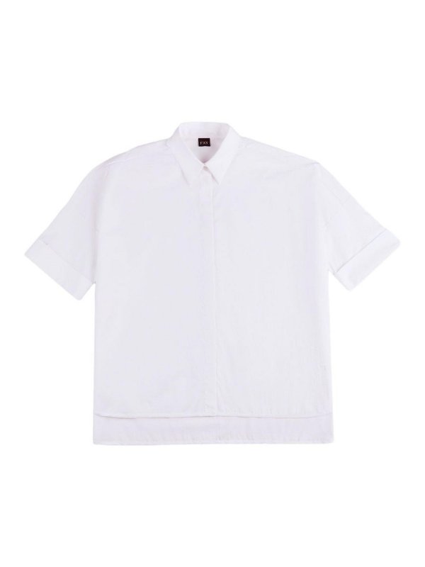 FAY: シャツ - シャツ - 白