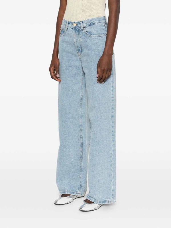 The Best Shops IOIS: Jeans à jambe droite - Jean Droit - Bleu