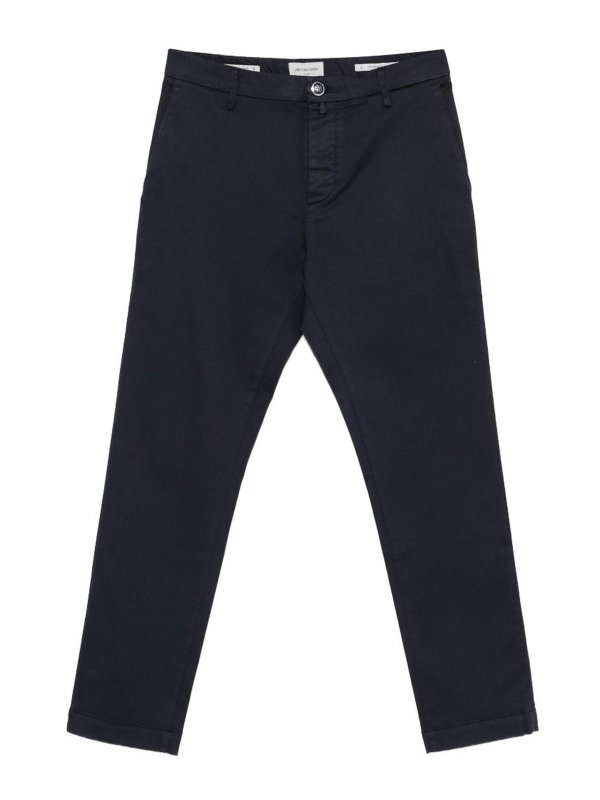 JACOB COHEN: casual trousers - Pants With Button Fastening