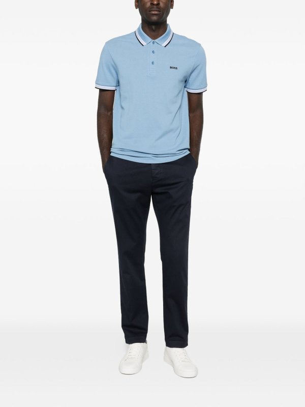 The Best Shops JACOB COHEN: casual trousers - Pants With Button Fastening