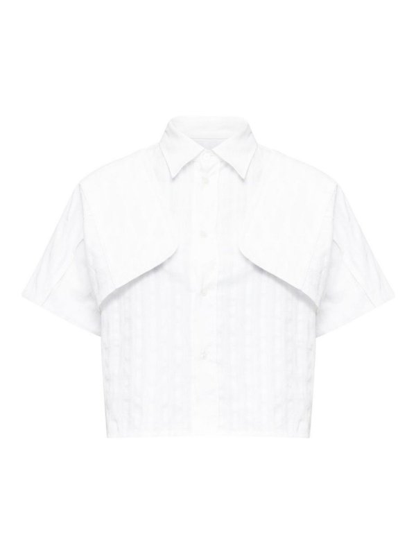 MM6 MAISON MARGIELA: シャツ - シャツ - 白