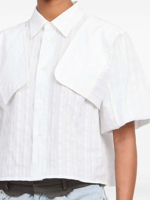 シャツ - 白 shop online: MM6 MAISON MARGIELA