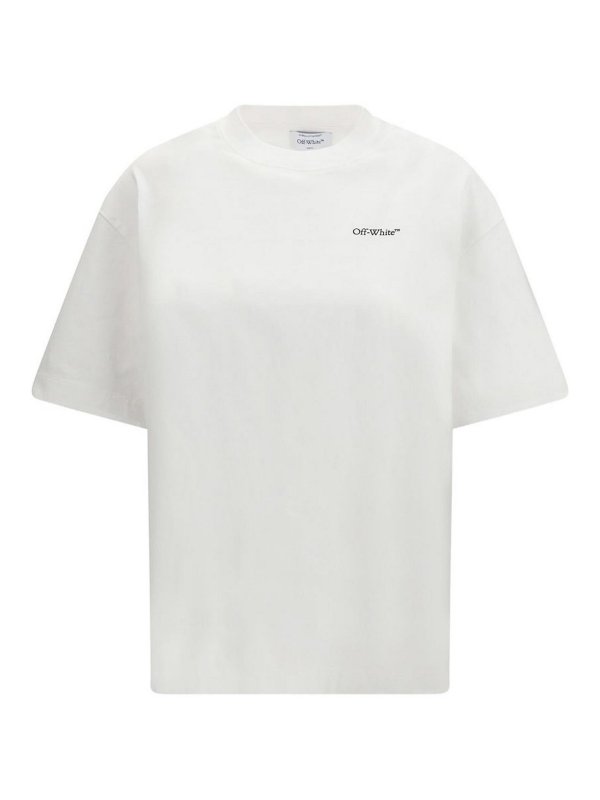 OFF-WHITE: Camisetas - Camiseta - Negro