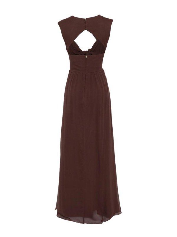 RAQUEL DINIZ: マキシドレス online - マキシドレス - ブラウン