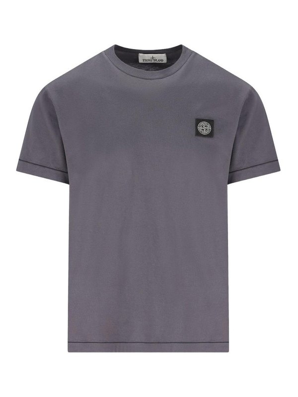 STONE ISLAND: Camisetas - Camiseta - Gris
