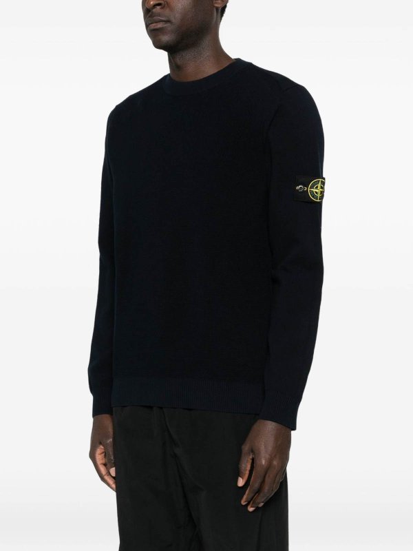 STONE ISLAND buy online Rundhalspullover - Blau