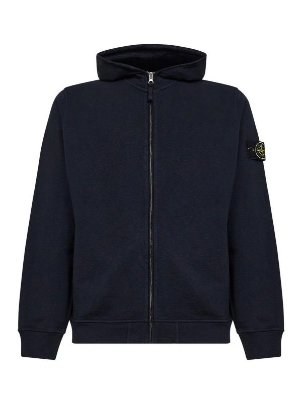 STONE ISLAND: スウェット＆セーター - スウェットシャツ/セーター - ブルー