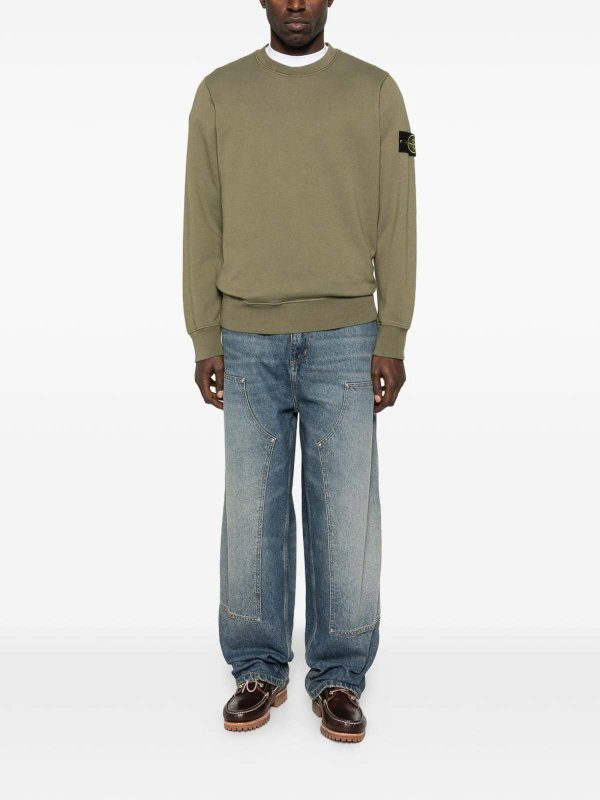 The Best Shops STONE ISLAND: Sudaderas y suéteres - Sudadera - Verde