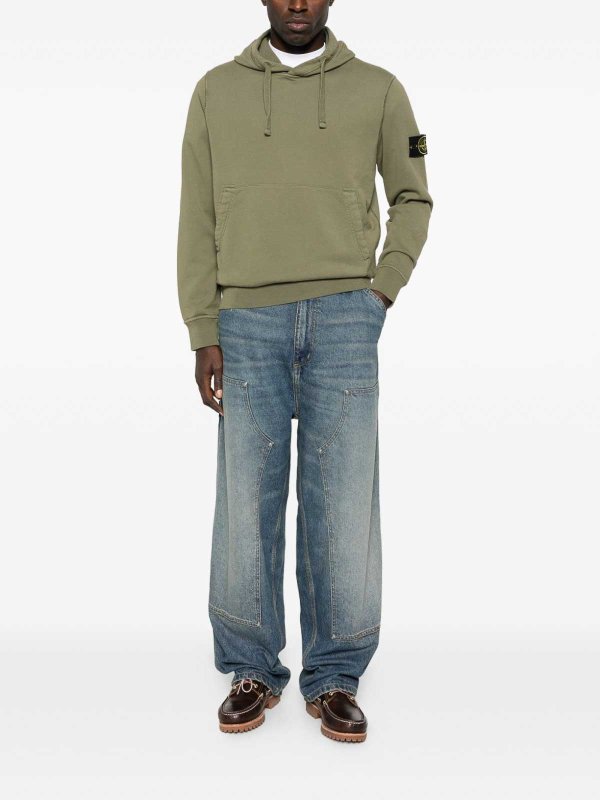 STONE ISLAND: スウェット＆セーター online - スウェットシャツ/セーター - 緑