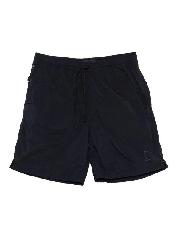 STONE ISLAND: トラウザーショーツ - ショートパンツ - 黒