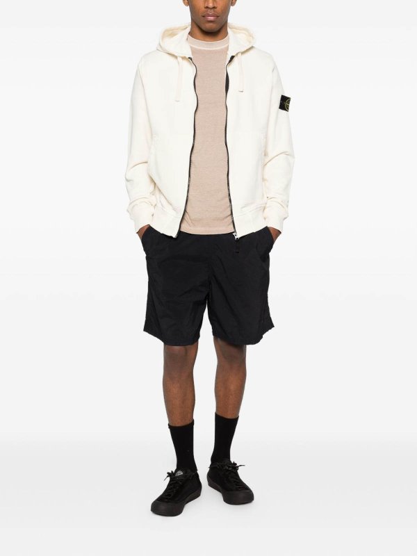 STONE ISLAND buy online ショートパンツ - 黒