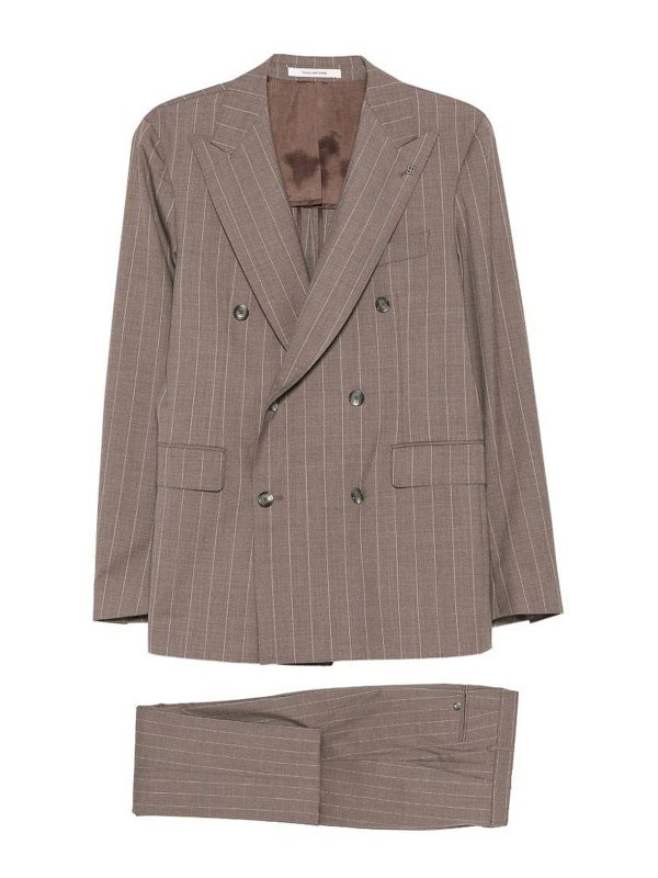 TAGLIATORE: カジュアルスーツ - カジュアルスーツ - ブラウン