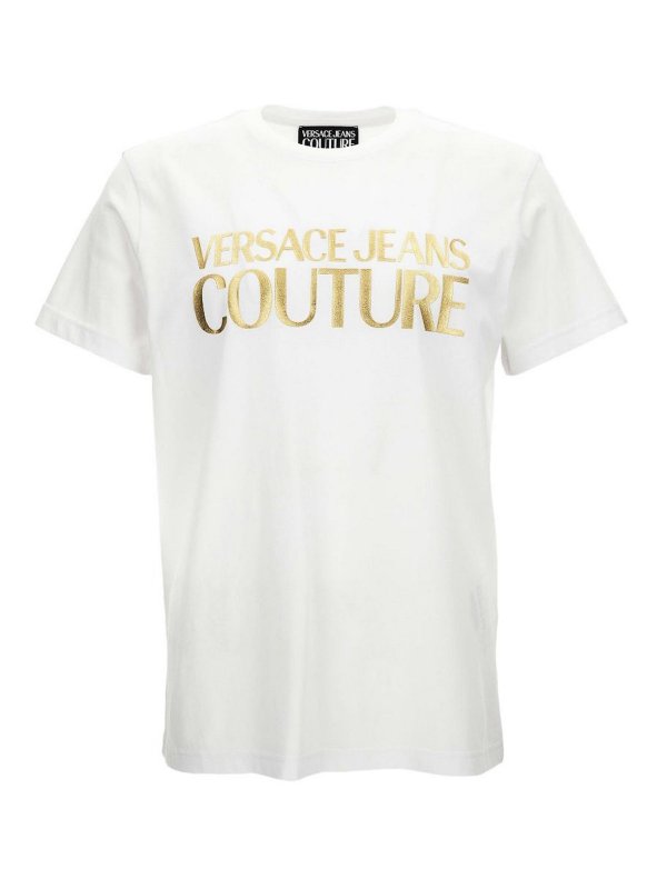 VERSACE JEANS: Camisetas - Camiseta - Blanco