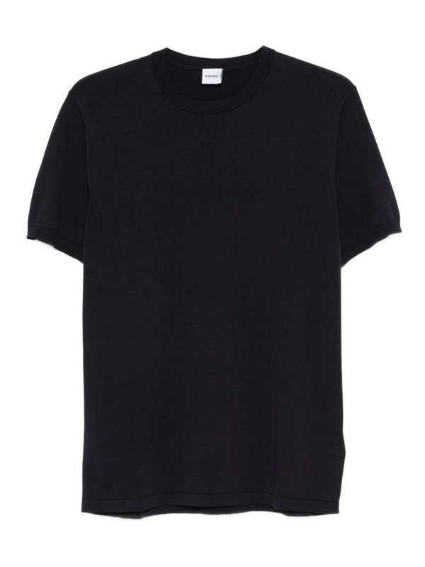 ASPESI: T-shirts - T-Shirt - Bleu