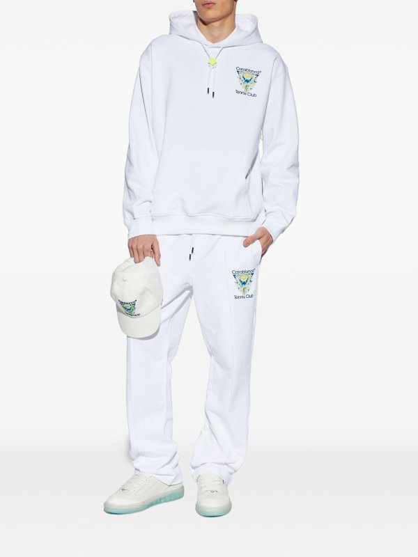 CASABLANCA: スウェットパンツ online - トラックスーツ ボトムス - 白