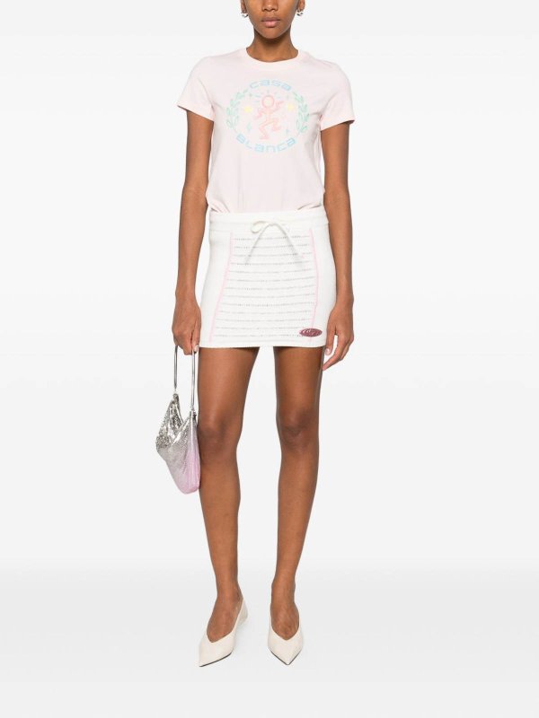 The Best Shops CASABLANCA: T-shirts - T-Shirt - Nude