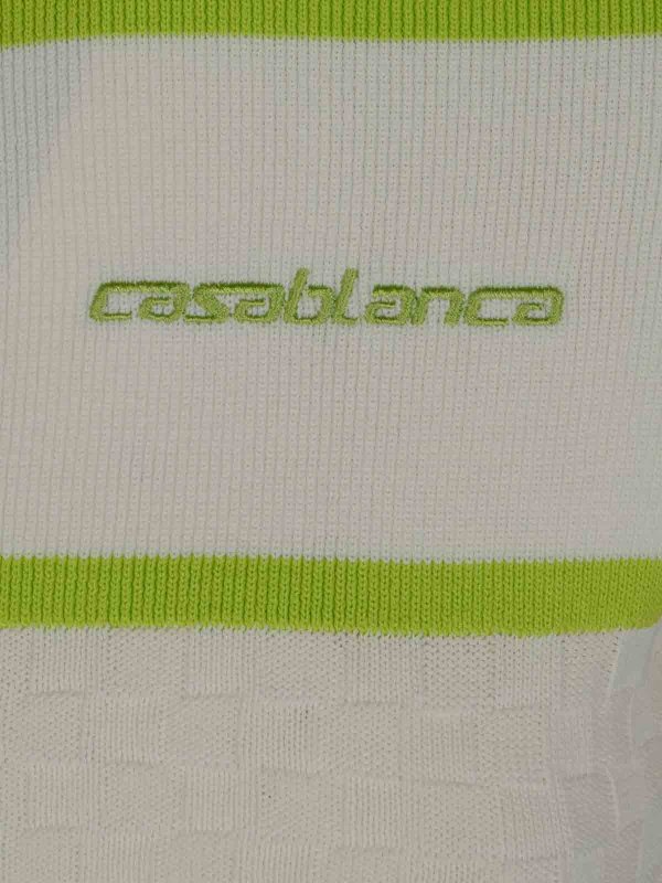 CASABLANCA: polo shirts online - Tennis Polo Shirt With Logo