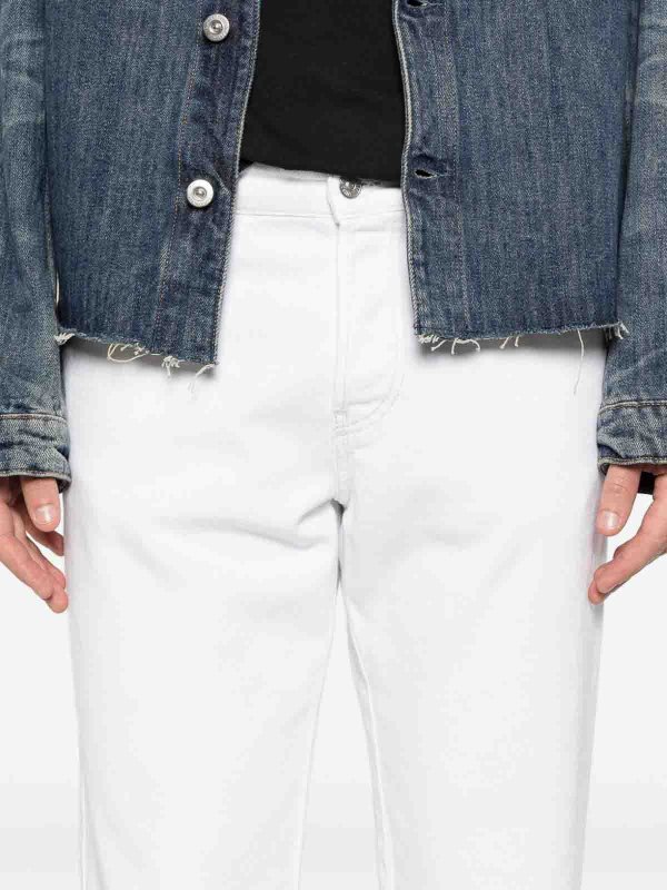 DIESEL: ストレートジーンズ online - ストレートジーンズ - 白