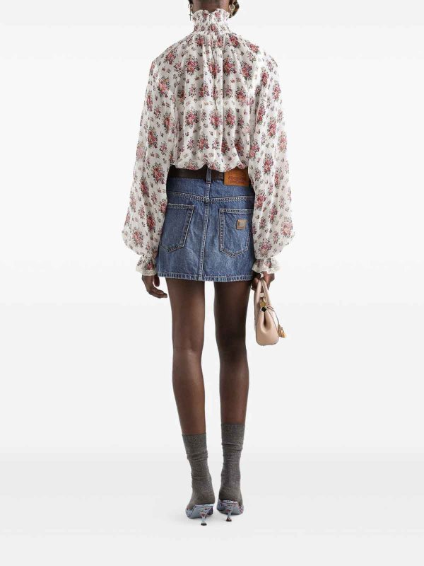 DOLCE & GABBANA: Blusas online - Blusa - Multicolor