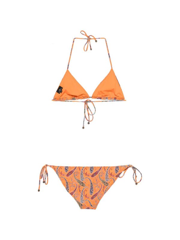 The Best Shops ETRO: bikinis - Orange Bikini Set