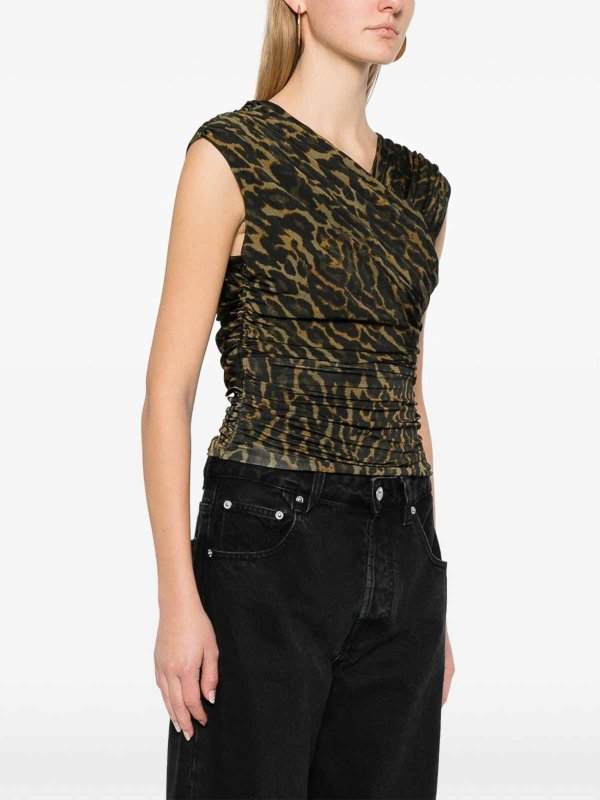 Top - Marron Clair Replica 
online: GANNI