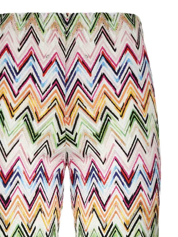 MISSONI: casual trousers online - Chevron-Pattern Trousers