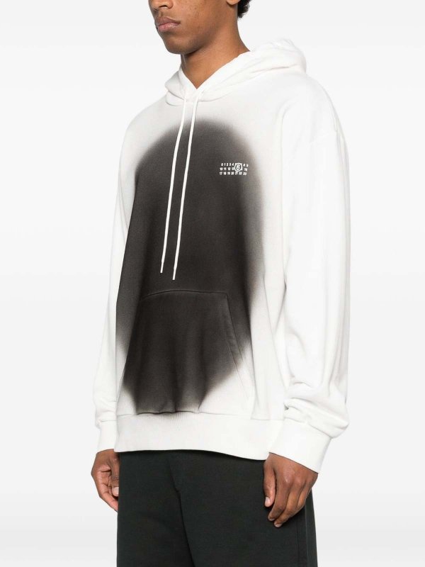 The Best Shops MM6 MAISON MARGIELA: スウェット＆セーター - スウェットシャツ/セーター - 白