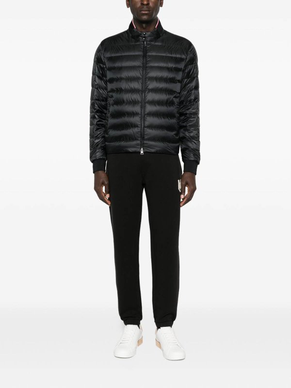 Black Quilted Down Jacket shop online: MONCLER