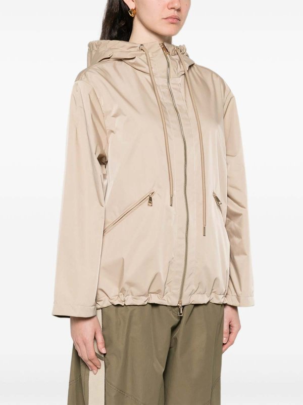 MONCLER buy online Beige Hooded Jacket