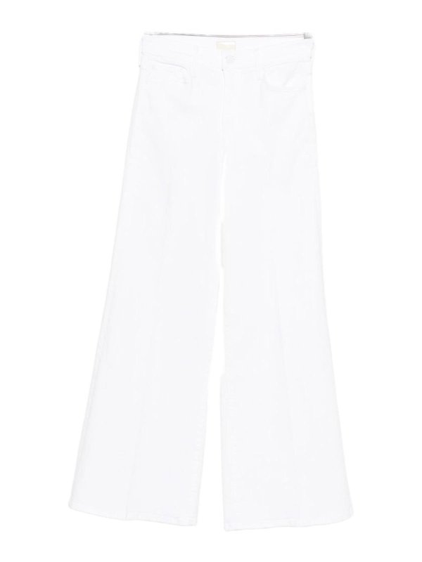 MOTHER: Jeans Rectos - Vaqueros Rectos - Blanco