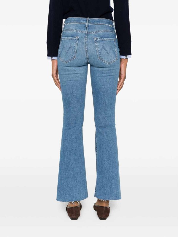 The Best Shops MOTHER: straight leg jeans - The Weekender Fray Jeans