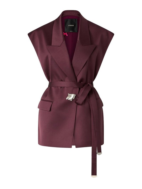Pinko: blazers - Sleeveless Blazer