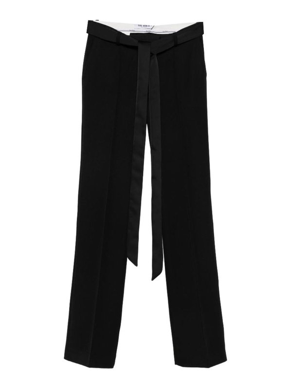 The Attico: カジュアルトラウザー - カジュアルパンツ - 黒