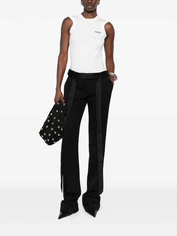 The Best Shops The Attico: カジュアルトラウザー - カジュアルパンツ - 黒