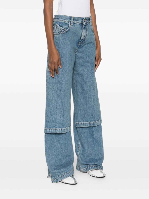 The Best Shops The Attico: ストレートジーンズ - ストレートジーンズ - ブルー