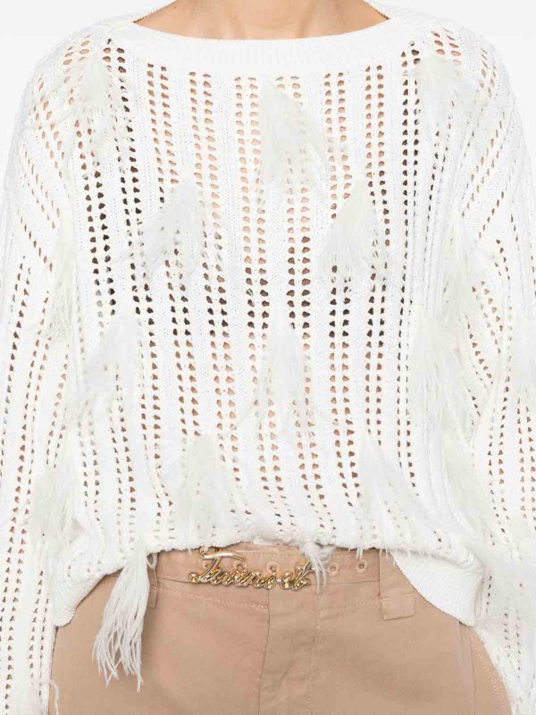 The Best Shops TWINSET: クルーネック - クルーネック - 白