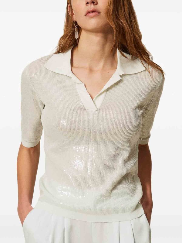 TWINSET: Polos online - Polo - Azul Claro