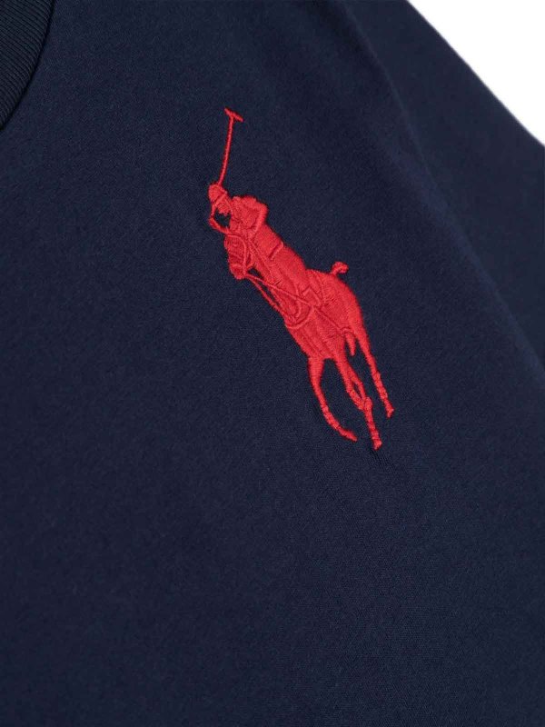 The Best Shops POLO RALPH LAUREN: T-shirts - T-Shirt - Blau