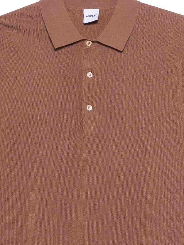 ASPESI: Polos online - Polo - Marrón