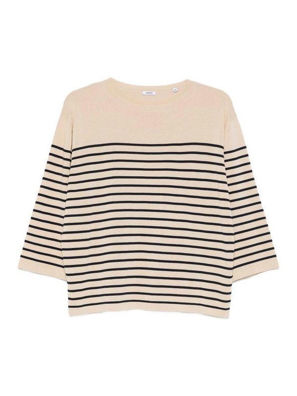 ASPESI: Tops und Tank Tops - Top - Weiß