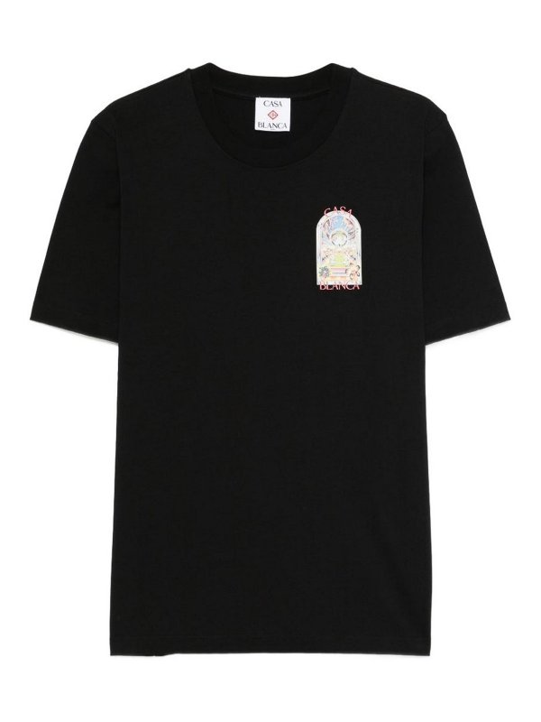 CASABLANCA: Camisetas - Camiseta - Negro