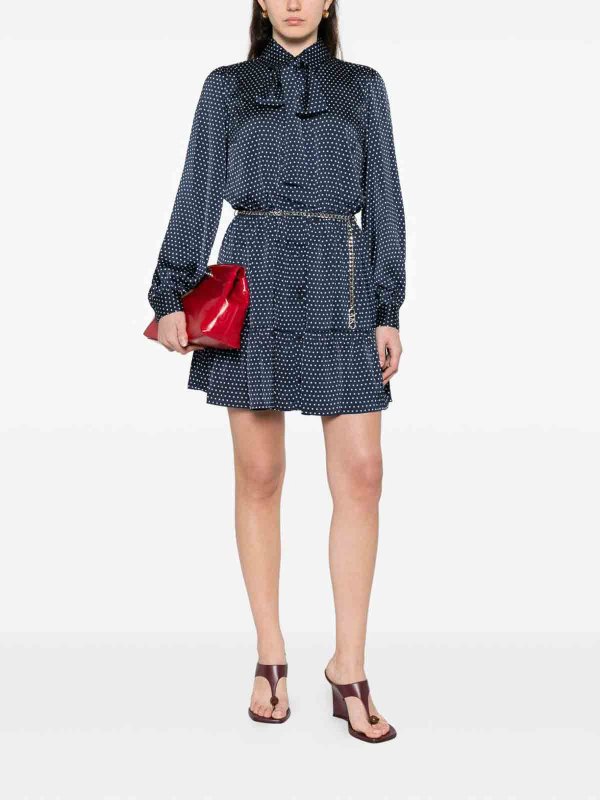 Robe Courte - Bleu shop online: MICHAEL KORS