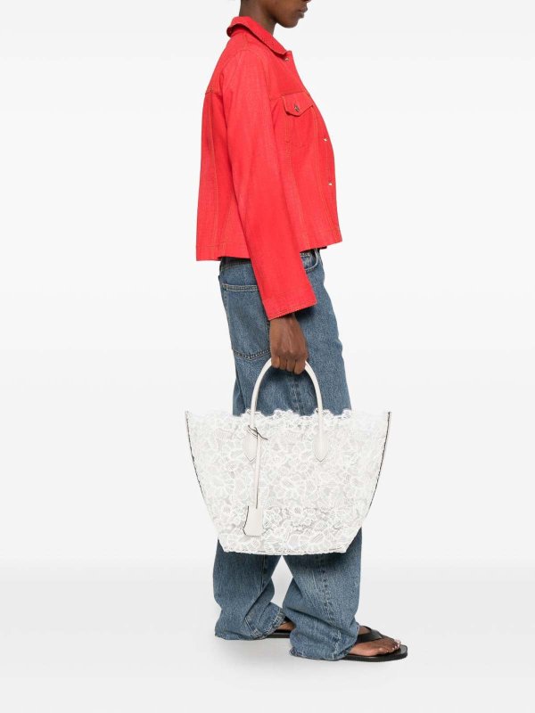 The Best Shops ERMANNO SCERVINO: トートバッグ - トートバッグ - 白