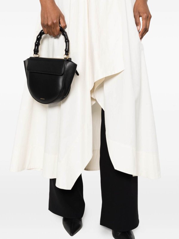 The Best Shops WANDLER: shopper - Mini borsa tote Hortensia nera