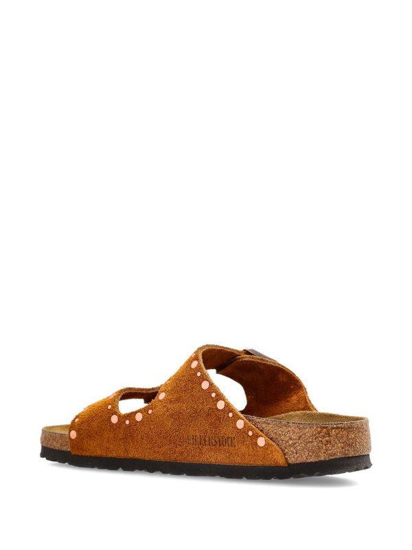 Arizona Brown Suede Slide Replica 
online: BIRKENSTOCK