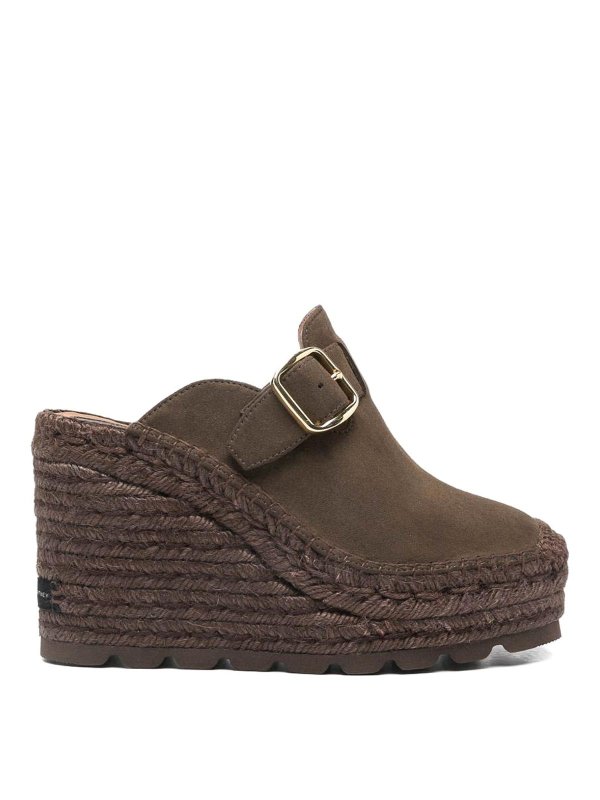 STELLA McCARTNEY: Zapatos chinelas - Chinelas - Marrón